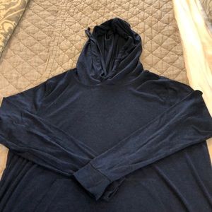 Light navy hoodie
